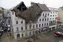 Autriche: Effondrement partiel d'un immeuble à Vienne