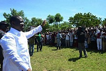 Guillaume Soro dit ne pas être à la «chasse du FPI» dans l’Agnéby-Tiassa