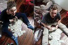 Trois colocataires découvrent 40.000$ dans un vieux canapé et rendent l’argent