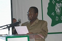 « La période que traverse la Côte d'Ivoire est encore fragile», selon Henri Konan Bédié