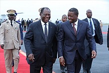 Le président togolais, Faure Gnassingbé attendu ce mardi, en fin de matinée à Abidjan