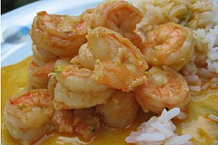 Crevettes à l'indienne