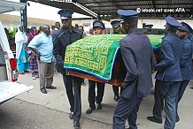 Inhumation de Madiara Ouattara au cimetière de Williamsville