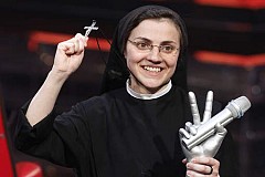 Soeur Cristina remporte The Voice Italie Soeur Cristina remporte The Voice Italie