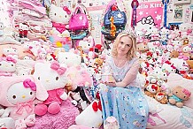 (Photos) Fan de Hello Kitty, elle dépense plus de 65.000 euros 