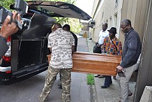 Arrivée de la dépouille du Cardinal Bernard Agré à Abidjan