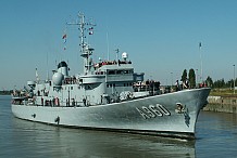 Retour du navire Godetia en Belgique après une mission de formation des marins africains