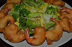 Beignets de crevettes