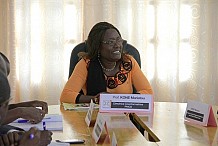 Cohésion sociale / En visite de travail en Côte d’Ivoire : Mme Koné Mariatou présente le PNCS à un chercheur américain