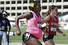 Athlétisme: Enceinte de huit mois, elle court un 800m