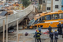 (Photos) et (Vidéo) Brésil: Une bretelle d'autoroute s'effondre à Belo Horizonte