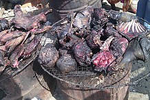 La viande de brousse toujours vendue et consommée à vavoua malgré la mesure d’interdiction