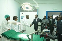  Le Président Ouattara inaugure un hôpital général à Adjamé 