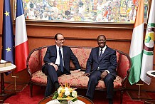 Hollande « salue les progrès» de Ouattara et lui conseille de « tendre la main» à l'opposition 