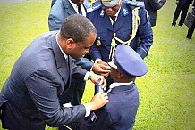  Remise d'épaulettes à la promotion Ali Bongo Ondimba de l'EFA de Zambakro