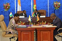 Le Chef de l’Etat a pris part à la cérémonie de clôture de la 4ème Conférence au sommet du Traité d’Amitié et de Coopération Burkina Faso - Côte d’Ivoire