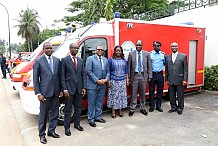 Children Of Africa offre deux ambulances au GSPM de Korhogo