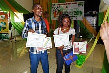 Clap Ivoire 2014/ Sélection nationale - Zoh Saho et Félicia Kouakou, lauréats.