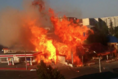 Daguestan: Spectaculaire explosion d’une station service