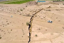 (Vidéo) Mexique: Une crevasse d'un kilomètre de long et cinq mètres de large