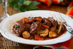 Boeuf bourguignon rapide
