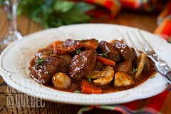 Boeuf bourguignon rapide