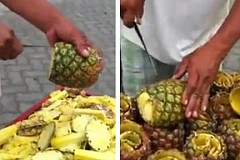 (Vidéo) Comment couper un ananas: la leçon d'un expert (Vidéo) Comment couper un ananas: la leçon d'un expert