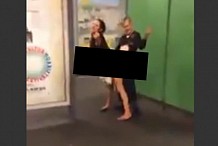 (vidéo) Un couple fait l’amour dans le métro 