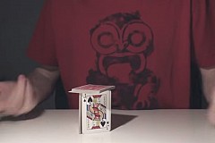 (Vidéo) Il mélange les cartes comme un as