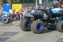 (vidéo) Un Monster Truck écrase des spectateurs aux Pays-Bas 
