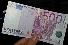 France: 20 heures de garde à vue pour avoir voulu payer avec un « vrai » billet de 500 euros