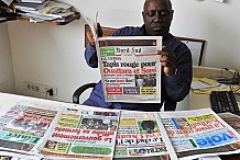 Ouattara, Bédié et Gbagbo en exergue à la Une des journaux ivoiriens  