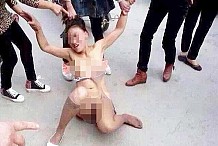 (Vidéo) Le traitement cruel réservé aux maîtresses en Chine