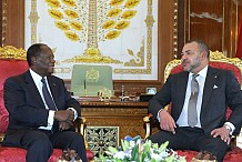 Entretien à Rabat entre le roi marocain et le président ivoirien 