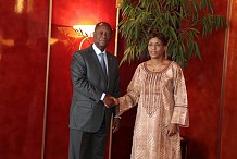 Le Chef de l’Etat a échangé avec la Représentante Spéciale du Secrétaire Général de l’ONU en Côte d’Ivoire.