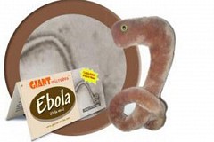 Pénurie de peluches représentant le virus ébola
