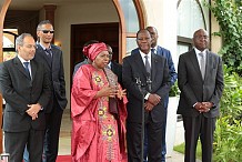 Le Chef de l’Etat a échangé avec la Présidente de la Commission de l’Union Africaine