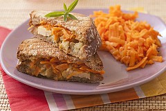 Croque dinde et carotte