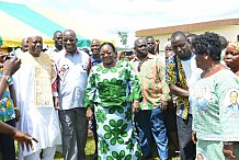 En tournée dans la région du Cavally, Anne Ouloto en chantre de « l’Appel de Daoukro »