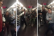 (Vidéo) Elle déclenche une grosse bagarre dans le métro