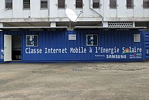 Education : Kandia Camara lance la première classe numérique internet mobile en Côte d’Ivoire