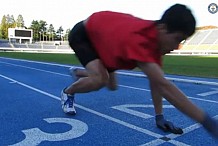 VIDEO. Un Japonais bat le record du monde du 100m à quatre pattes