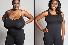 Elle réduit ses seins de la taille N à la D: Elle réduit ses seins de la taille N à la D: