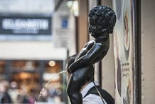 Des Manneken-Pis roses envahissent la Suisse pour la journée mondiale des toilettes