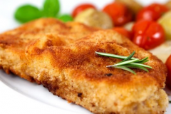 Escalopes de dinde à la milanaise