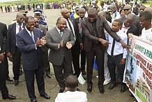 Le président Ali Bongo a rencontré la communauté gabonaise de Côte d’Ivoire