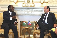  Le président Ouattara reçu à l’Elysée ce jeudi après-midi