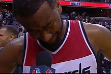 (Vidéo) Un joueur de basket pleure de chagrin à la télévision après le décès d'une petite fan âgée de 6 ans