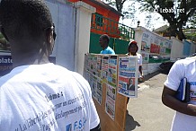 Menu diversifié à la Une des journaux ivoiriens 