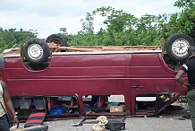 Niakara : plusieurs blessés dont trois graves dans un double tonneau d’un minicar